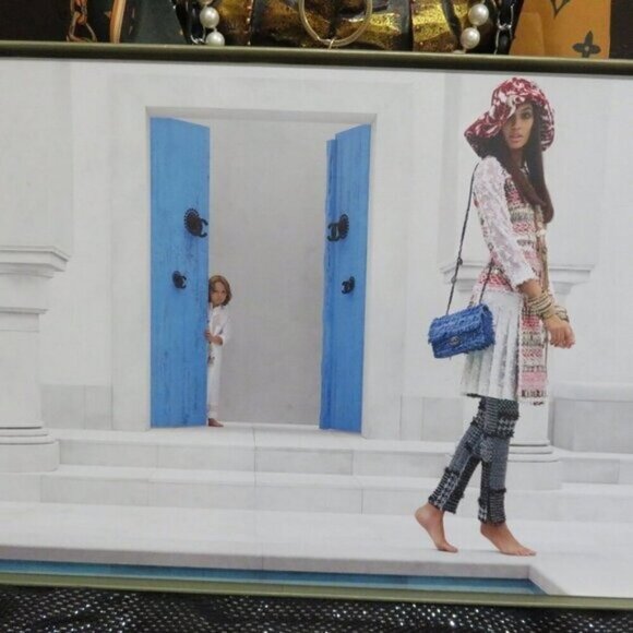 CHANEL KARL LAGERFELD art prints Cruise Dubai Collection Hudson Kroenig 2014/15 - Picture 10 of 12